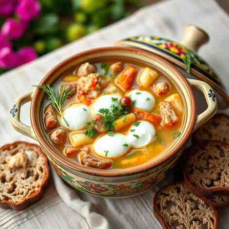 Okroshka Recipe - Refreshing Cold Soup for Your Summer Pot